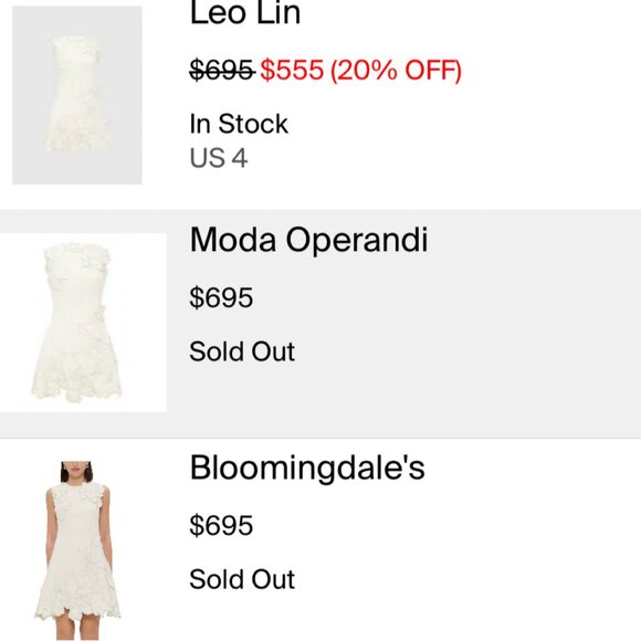 LEO LIN Chloe Floral Mini Dress - Picture 12 of 13
